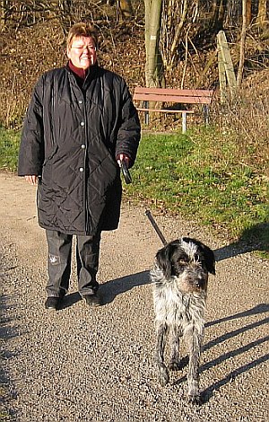 Timo und Frauchen