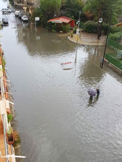 Flut in Kalabrien